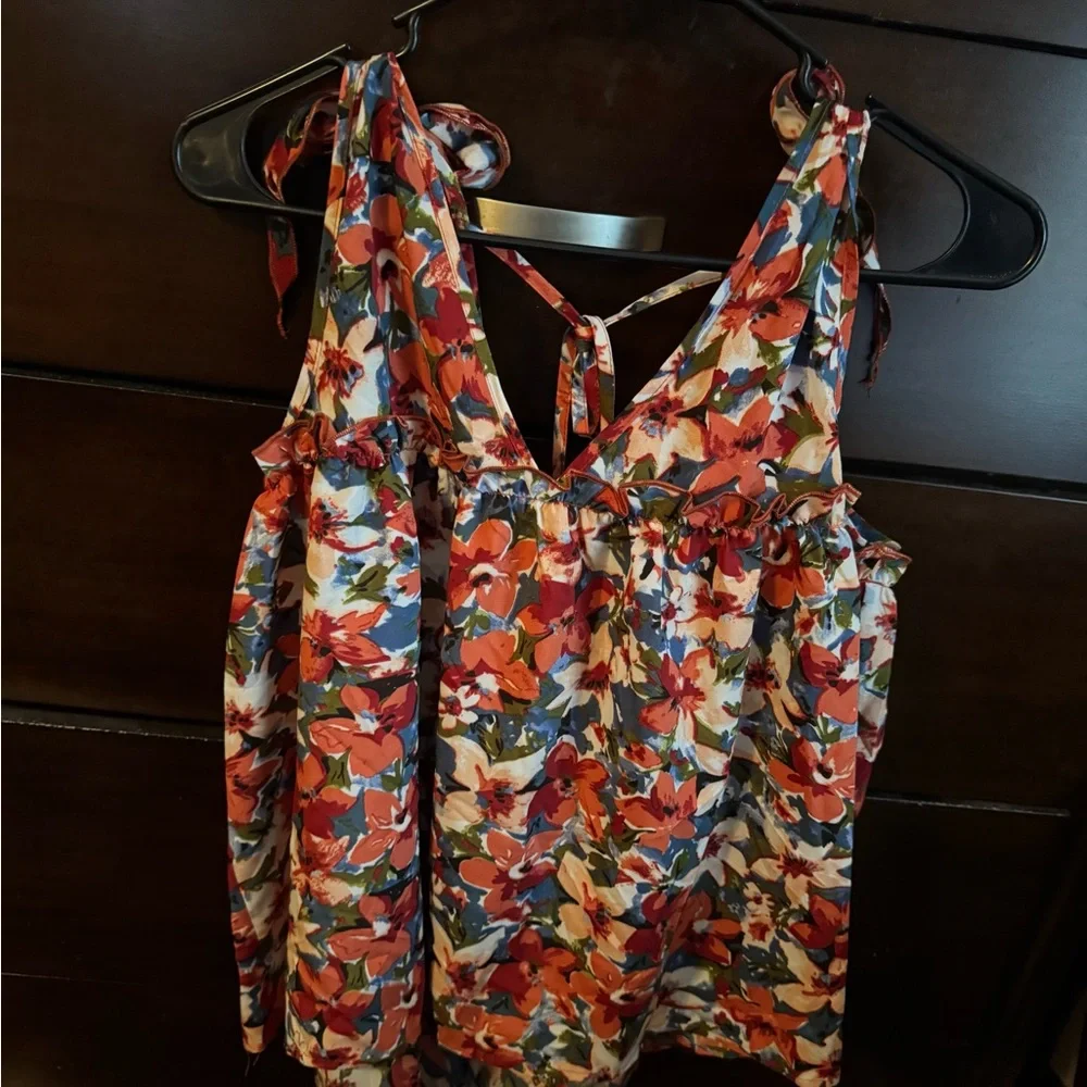 Woman’s xl cute spring boho blouse - Picture 1 of 3